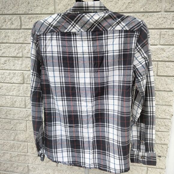 Levi's Flannel Plaid Button-Up Shirt 100% cotton - Picture 4 of 8